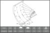 IVECO 1906221 Brake Lining Kit, drum brake